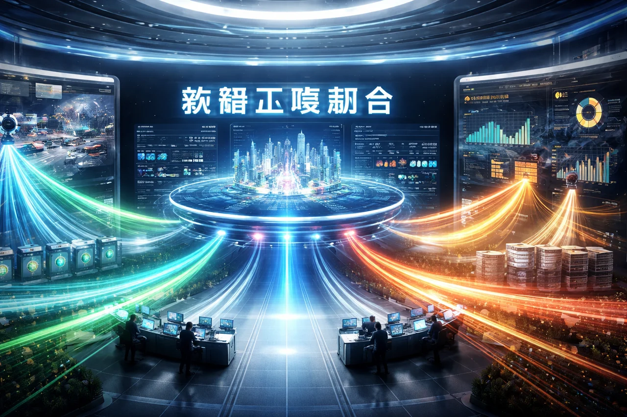 数据汇聚融合可视化界面