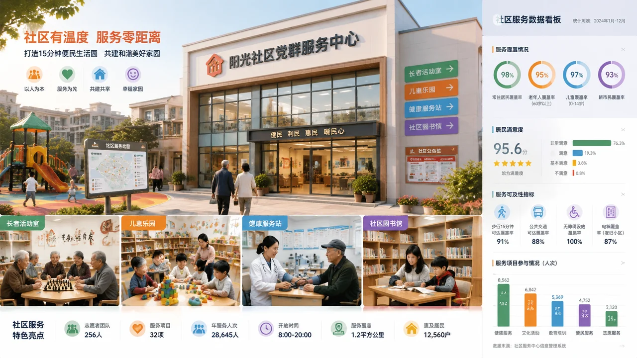 社会民生服务评估示意图