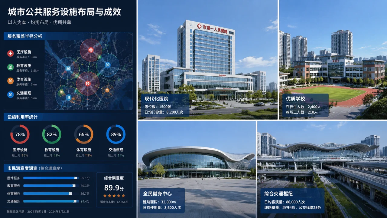 公共服务能力评估示意图