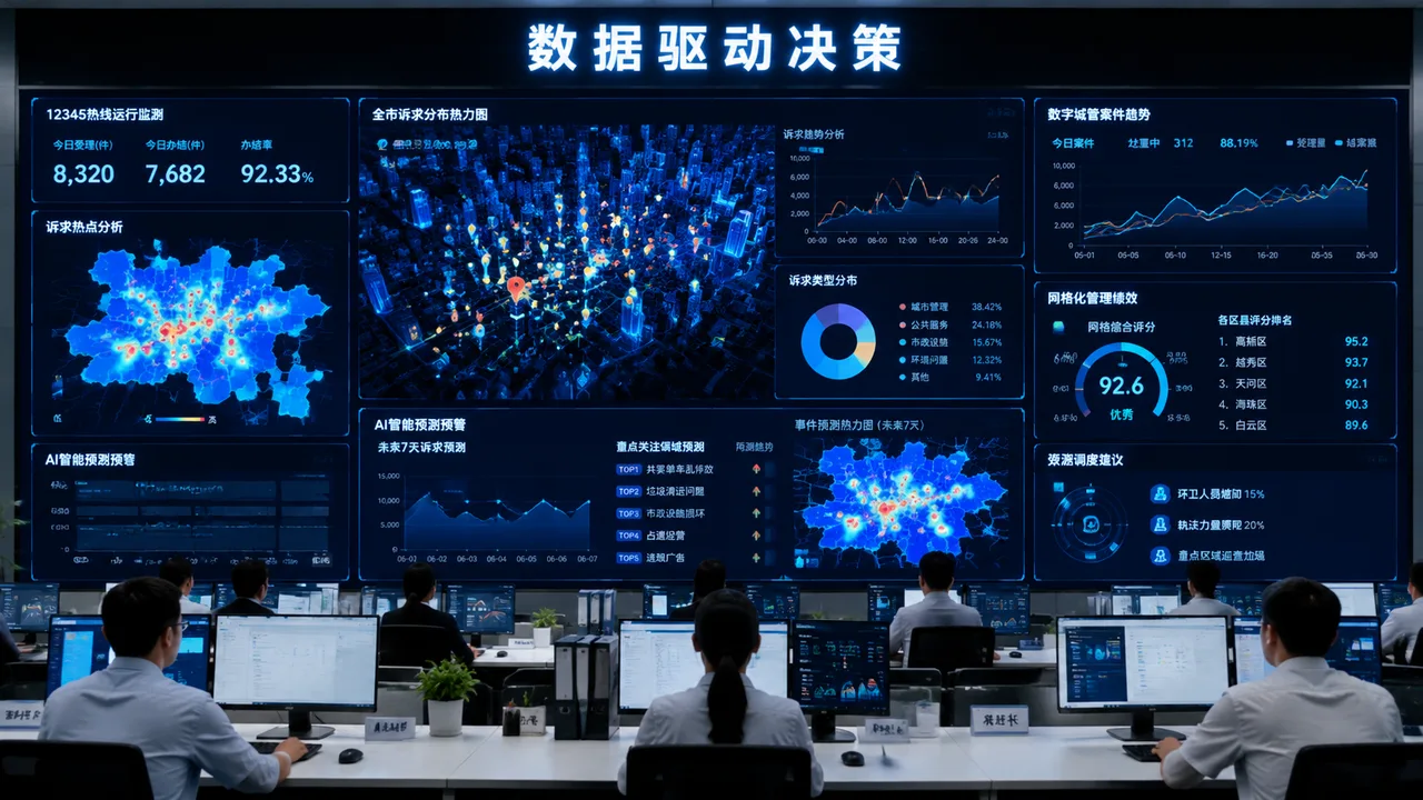 数据驱动决策可视化界面
