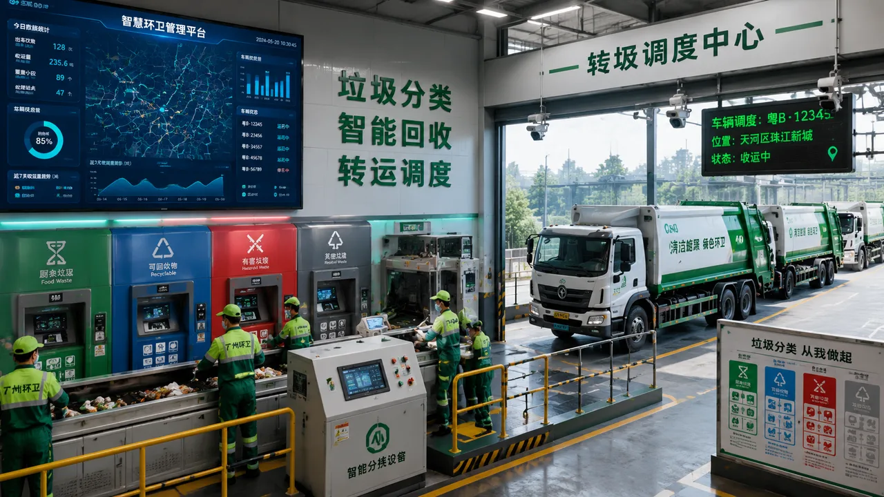废弃物管理示意图