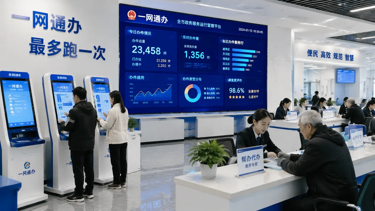 一网通办可视化界面