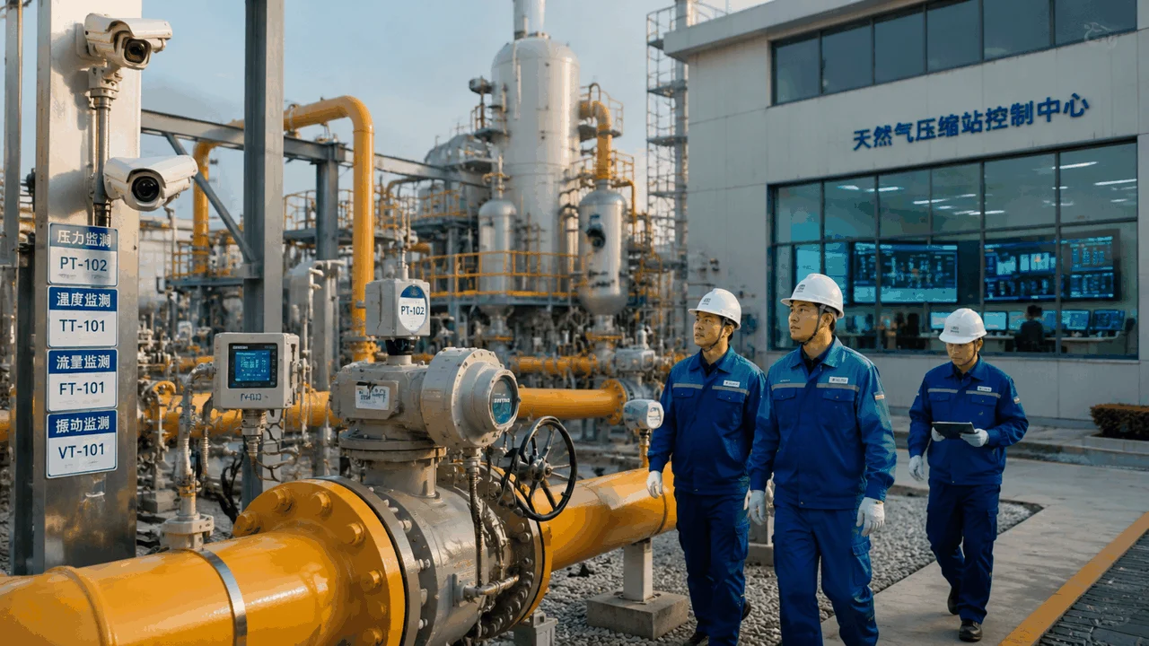 厂站安全监控示意图