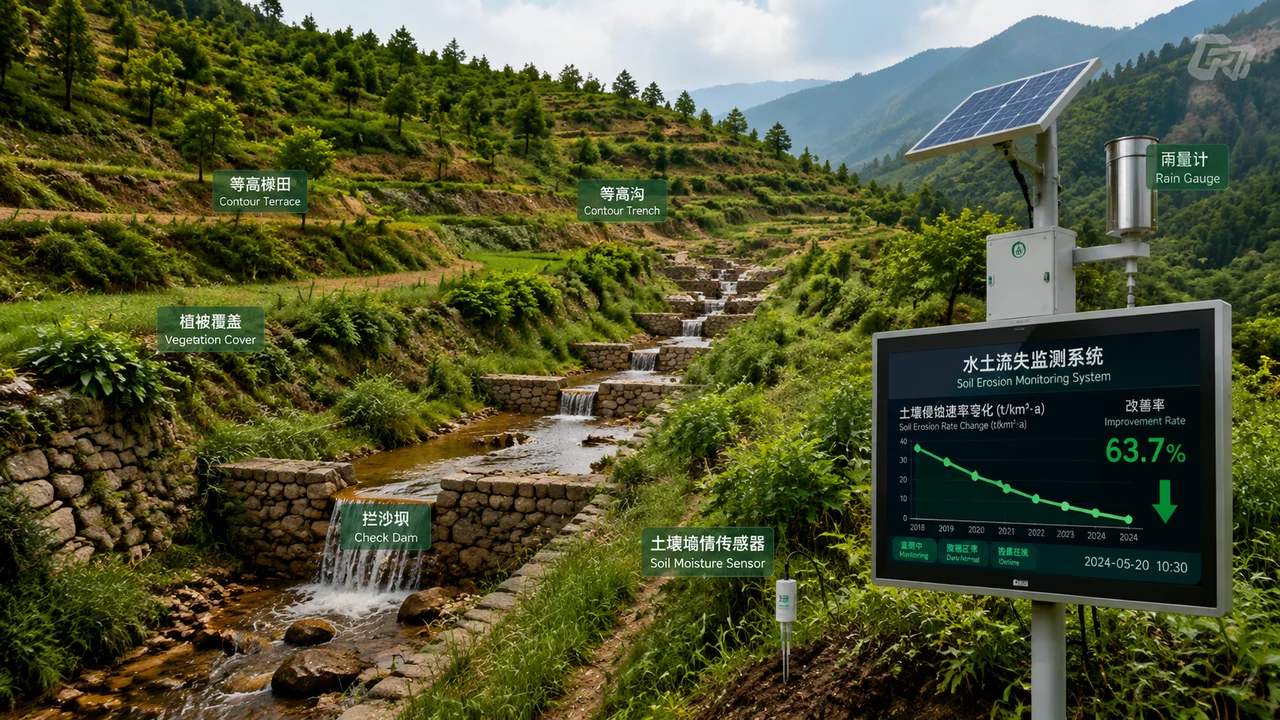 水土保持监测示意图