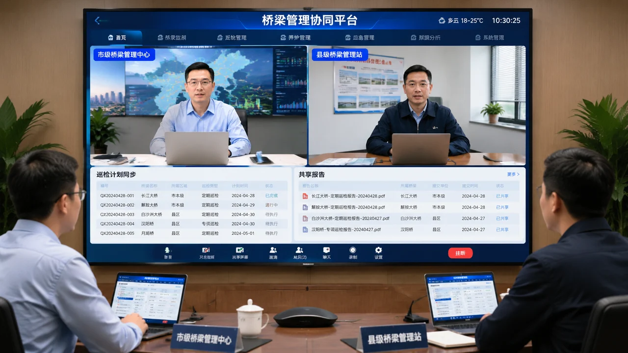 市县联动监管示意图