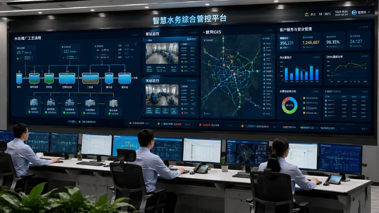 SCADA系统集成可视化界面